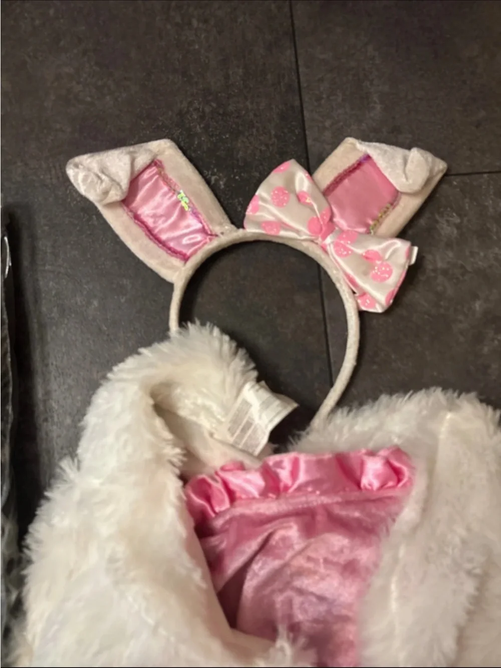 Pink Girls' bunny Costume - Child Medium